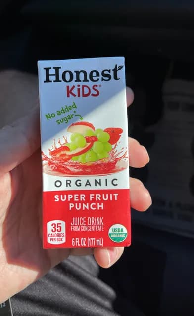 Honest Kids Organic Super Fruit Punch Juice Drink