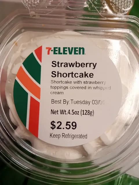 7-Eleven Strawberry Shortcake