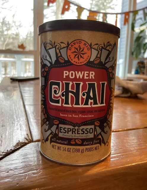 David Rio Power Chai Espresso Powered By Brazilian Coffee