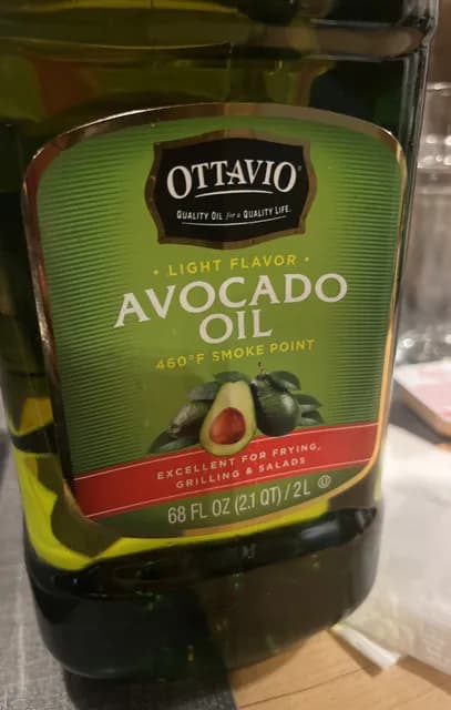 Ottavio Light Flavor Avocado Oil