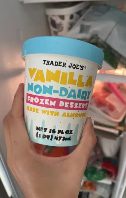 Trader Joe'S Vanilla Non-Dairy  Dessert