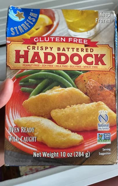 Starfish Gluten Free Crispy Battered Haddock