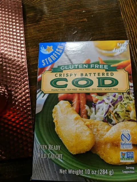 Starfish Gluten Free Crispy Battered Cod