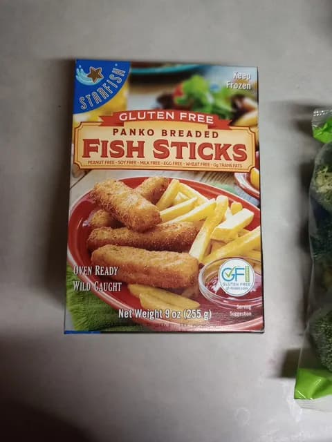 Starfish Gluten Free Panko Breaded Fish