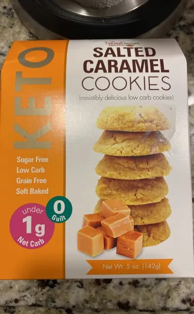 Too Good Gourmet Keto Salted Caramel Cookies