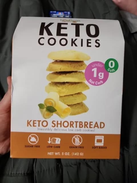 Too Good Gourmet Keto Shortbread Cookies