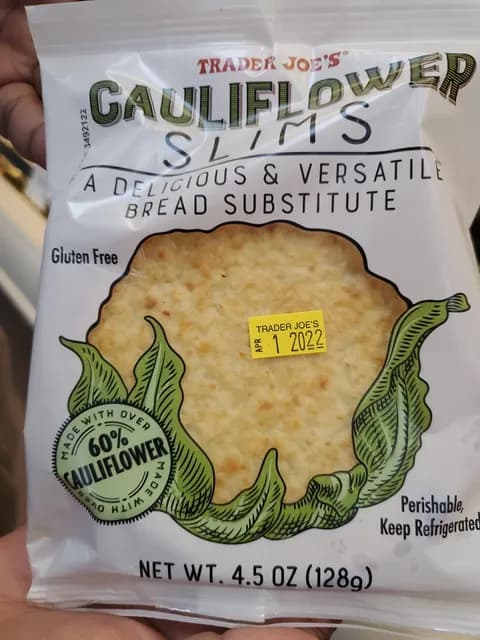 Is it Pescatarian? Trader Joe’s Cauliflower Slims