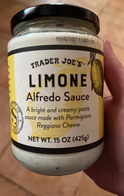 Trader Joe's Limone Alfredo Sauce