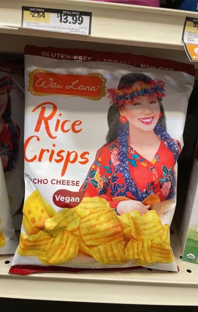 Wai Lana Nacho Cheese Rice Crisps