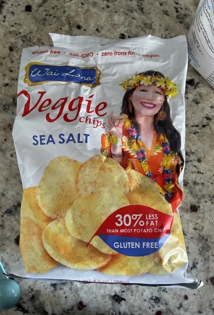 Wai Lana Veggie Chips Sea Salt