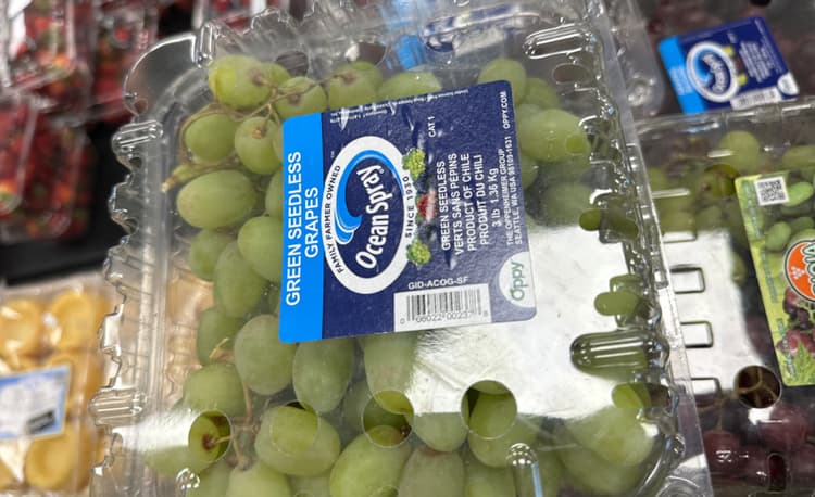 Ocean Spray Green Seedless Grapes