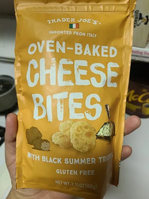 Trader Joe's Oven-baked Cheese Bites With Black Summer Truffle