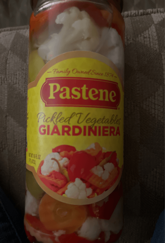 Pastene Pickled Vegetable Giardiniera