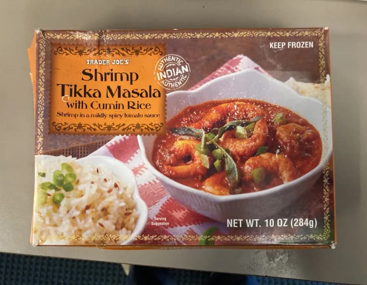 Trader Joe'S Shrimp Tikka Masala With Cumin Rice
