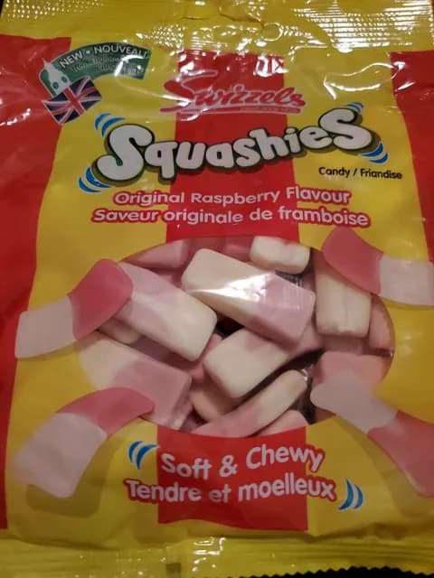 Swizzels Squashies Original Raspberry Flavour Candy