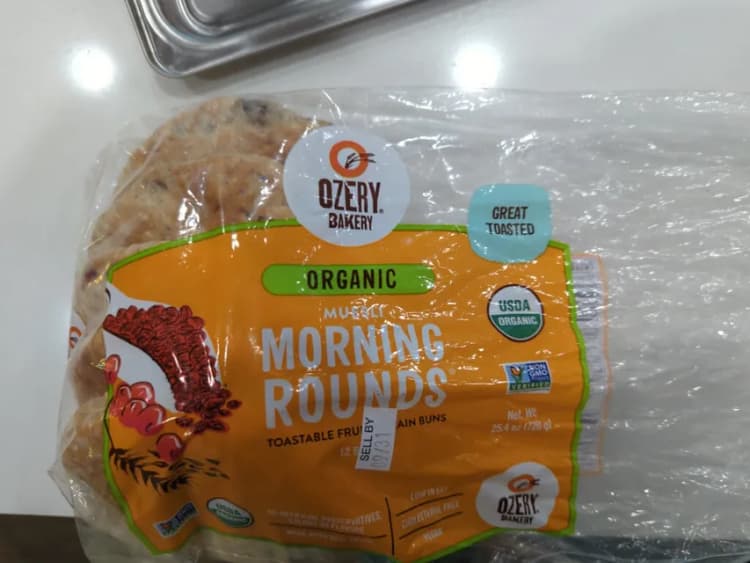 Ozery Bakery Organic Muesli Morning Rounds