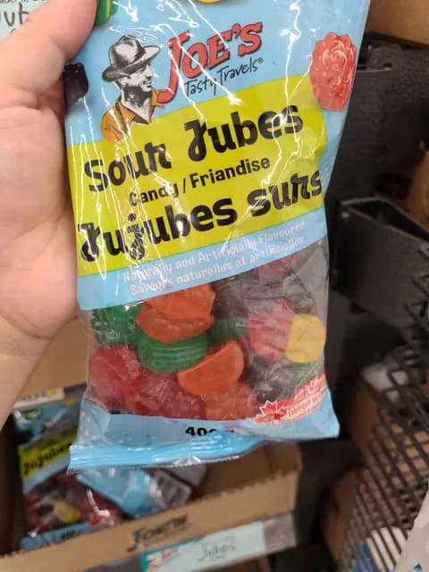 Joe'S Tasty Travels Sour Jubes