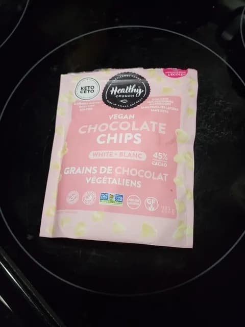 Healthy Crunch Vegan Chocolate Chips White