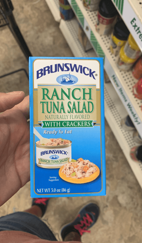 Brunswick Ranch Tuna Salad With Crackers