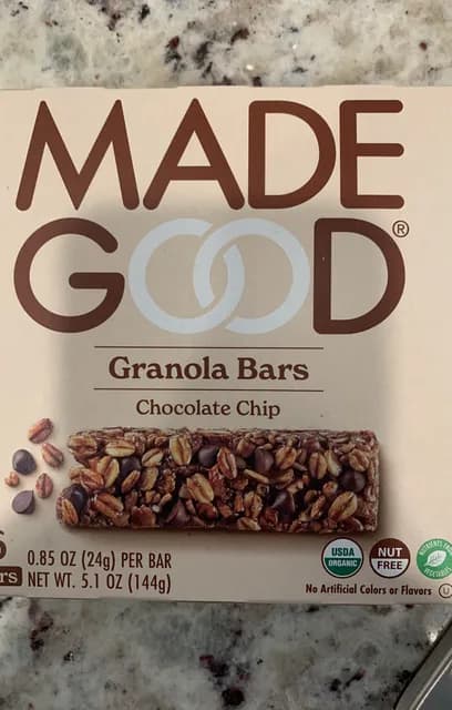 Madegood Chocolate Chip Granola Bars