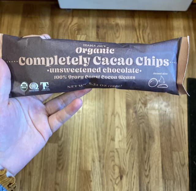 Is it Lupin Free? Trader Joe's Organic Completely Cacao Chips Unsweetened Chocolate