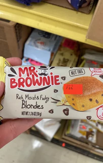 Mr. Brownie Rich, Moist & Fudgy Blondies