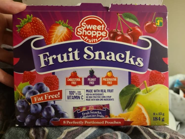 Sweet Shoppe Fruit Snacks