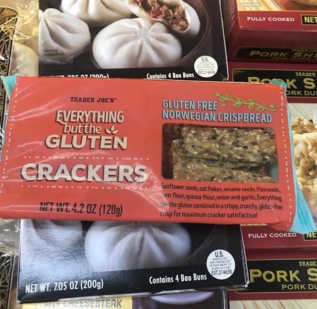 Is it Shellfish Free? Trader Joe's Everything But The Gluten Crackers