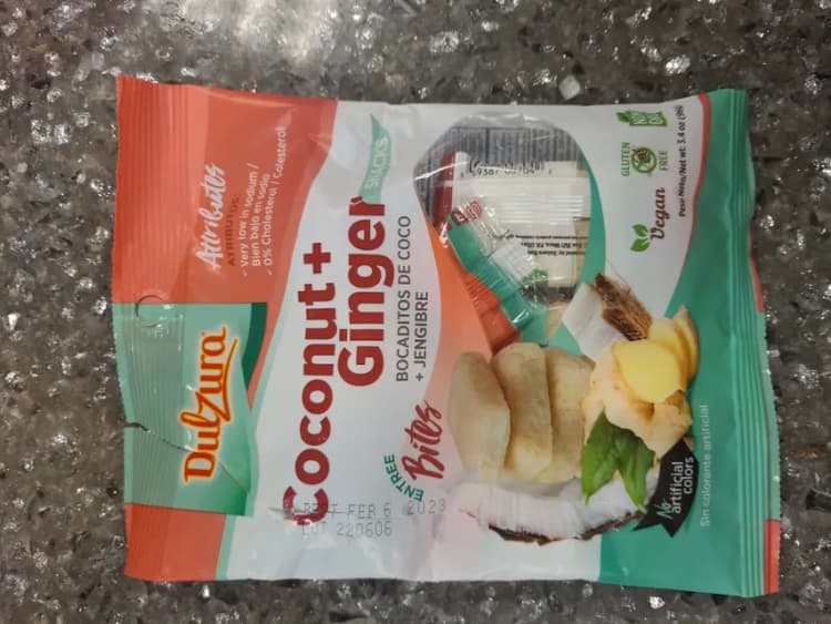 Dulzura Coconut Ginger Entree Bites