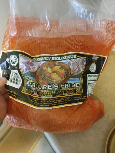 Nature'S Pride Organic Sweet Potatoes