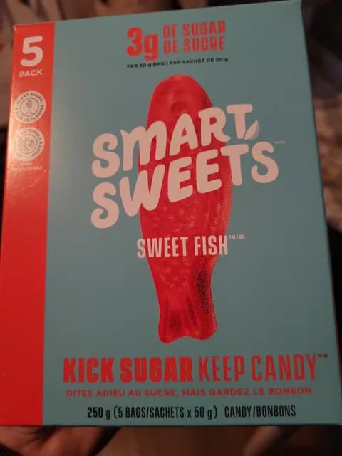 Smart Sweets Sweet Fish Kick Sugar Keep Candy
