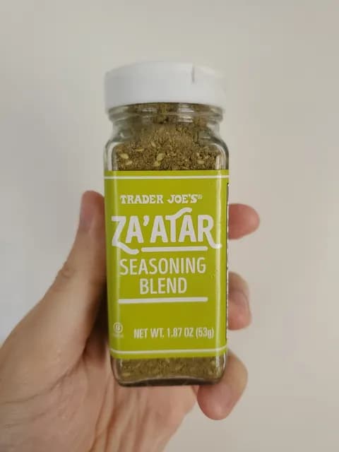 Is it Turmeric Free? Trader Joe's Za'atar Seasoning Blend