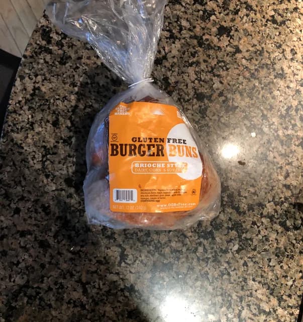 The Gluten Free Bakery Burger Buns Brioche Style