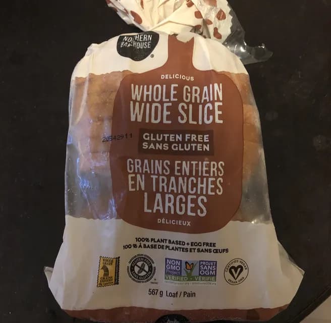 Little Northern Bakehouse Gluten Free Delicious Whole Grain Wide Slice Loaf