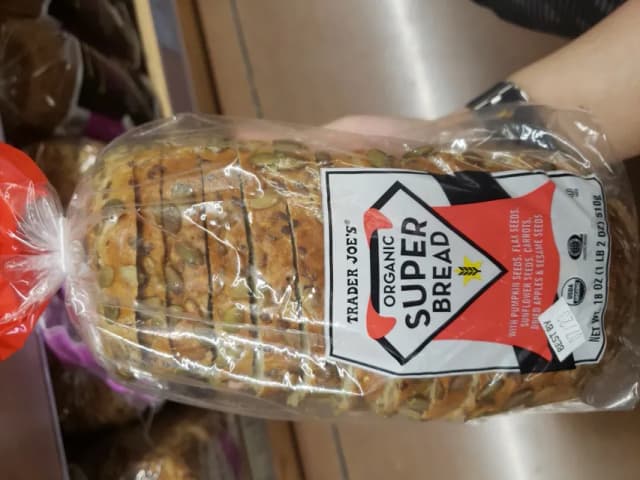 Is it Pistachio Free? Trader Joe's Super Bread Organic
