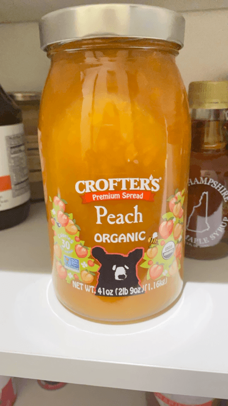 Crofter'S Organic Peach Premium Spread