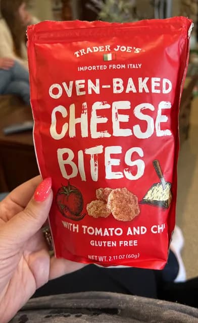 Trader Joe's Oven-baked Cheese Bites With Tomato And Chili