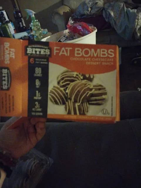 Extraordinary Bites Fat Bombs Chocolate Cheesecake Dessert Snack