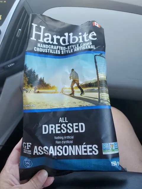 Hardbite All Dressed Handcrafted-Style Chips
