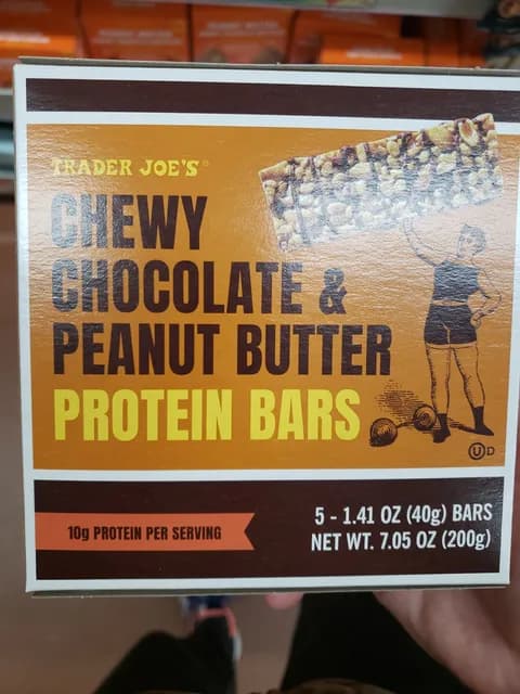 Is it Gluten Free? Trader Joe's Chewy Chocolate & Peanut Butter Protein Bars