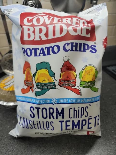 Covered Bridge Storm Chips Potato Chips