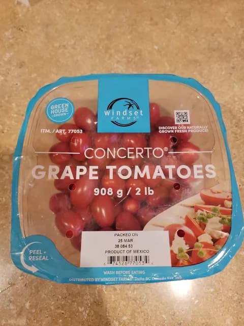Windset Farms Concerto Grape Tomatoes