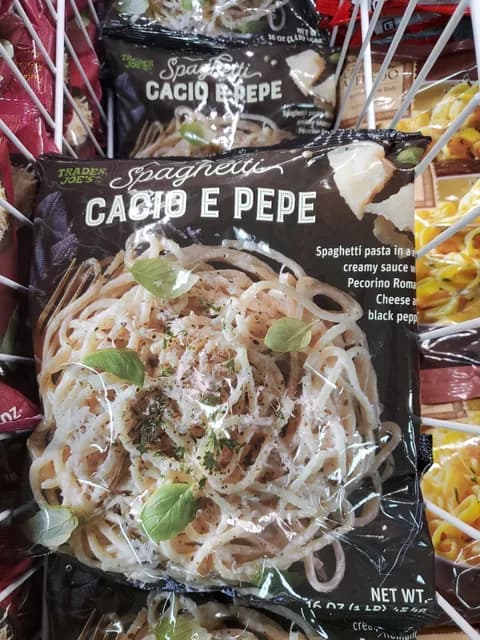 Is it Black Pepper Free? Trader Joe's Cacio E Pepe Spaghetti