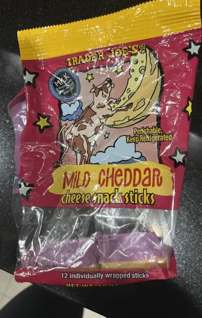 Trader Joe'S Mild Cheddar Cheese Snack