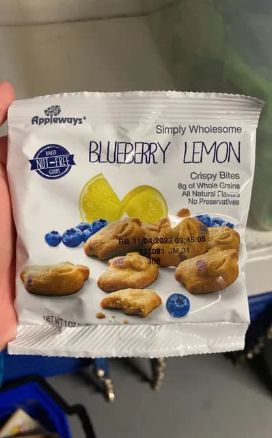Appleways Blueberry Lemon Crispy Bites