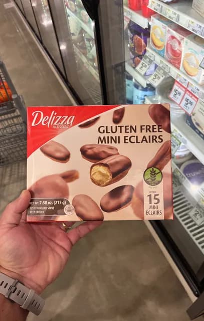 Delizza Patisserie Gluten Free Mini Eclairs