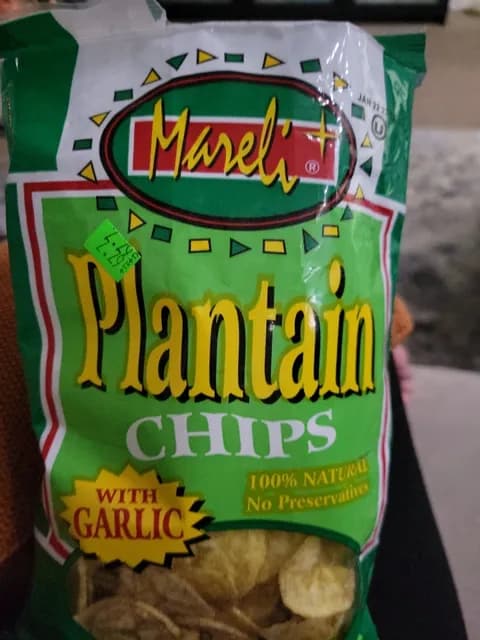 Mareli Plantain Chips With Garlic