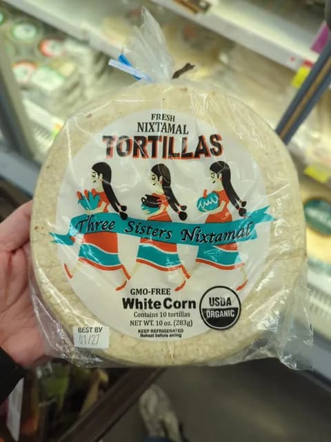 Three Sisters Nixtamal Torillas
