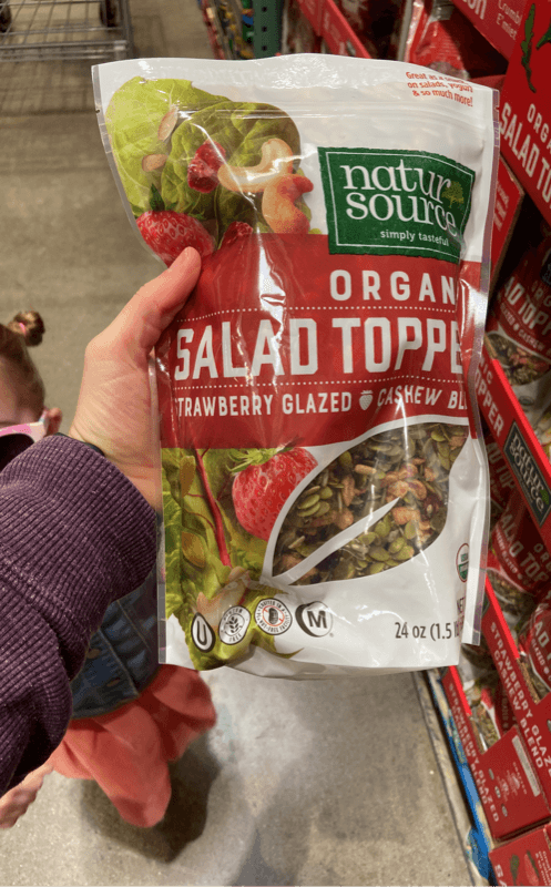 Natursource Organic Salad Topper Strawberry Glazed Cashew Blend