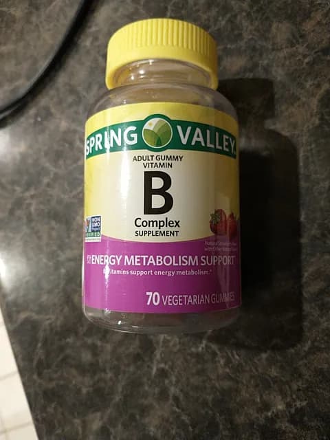 Spring Valley B Complex Supplement Energy Metabolism Support